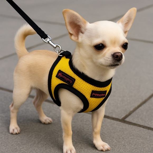 ๐ถ Puppia Soft Dog Harness โ Red, No Choke Design (NWT) ๐ถ - Picture 1 of 8